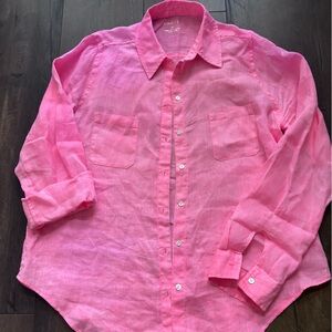 Lily Pulitzer linen shirt